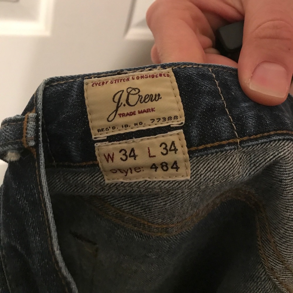 J Crew Blue Jeans - Picture 4 of 4